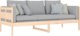vidaXL Ημέρινο κρεβάτι από μασίφ ξύλο πεύκου, 80x200 cm