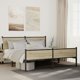 vidaXL Μεταλλικό Πλαίσιο Κρεβατιού Sonoma Oak 160x200 εκ.