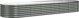 vidaXL vidaXL Donica ogrodowa, malowana proszkowo stal, 296x80x36 cm, szara