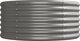vidaXL vidaXL Donica ogrodowa, malowana proszkowo stal, 296x80x36 cm, szara