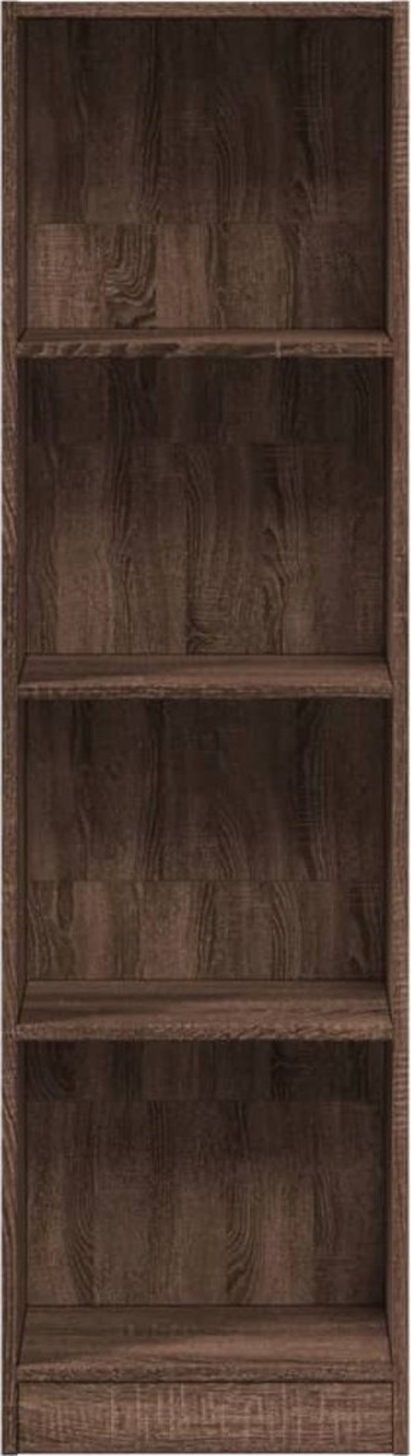 vidaXL Ραφιέρα, καφέ δρυς, 40x24x143 εκ., σύνθετο ξύλο