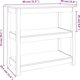 vidaXL vidaXL Stolik konsolowy, 80x40x74 cm, lite drewno sosnowe