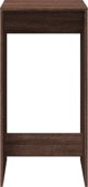 vidaXL Stolik barowy, brazowy dab, 51x50x103,5 cm