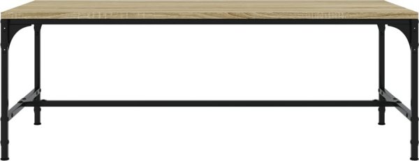 vidaXL Stolik kawowy, dab sonoma 100x50x35 cm material drewnopochodny