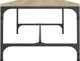 vidaXL Stolik kawowy, dab sonoma 100x50x35 cm material drewnopochodny