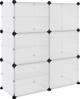 vidaXL vidaXL Stojak na buty, przezroczysty, 84x31,5x93 cm, PP