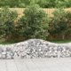 vidaXL Kosze gabionowe, 9 τεμ, 200x50x40/60 εκ, γαλβανιζέ σίδηρος