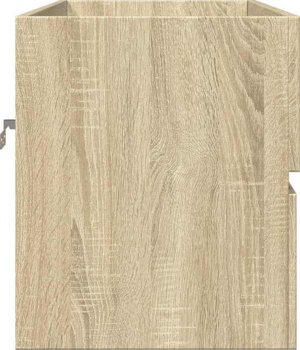 vidaXL Ντουλάπι κάτω από νιπτήρα Sonoma Δρυς, 80x38,5x45 εκ., μοριοσανίδα
