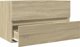 vidaXL Ντουλάπι κάτω από νιπτήρα Sonoma Δρυς, 80x38,5x45 εκ., μοριοσανίδα
