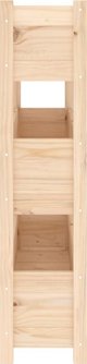vidaXL Donica, 112x25x104,5 cm, lite drewno sosnowe