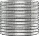 vidaXL vidaXL Donica ogrodowa, malowana proszkowo stal, 512x80x68 cm, srebrna