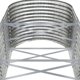 vidaXL vidaXL Donica ogrodowa, malowana proszkowo stal, 512x80x68 cm, srebrna