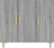 vidaXL Ντουλάπι γκρι δρυς σονόμα 90x34x80 cm από ξυλοπροϊόν