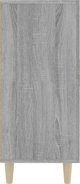vidaXL Ντουλάπι γκρι δρυς σονόμα 90x34x80 cm από ξυλοπροϊόν