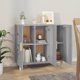 vidaXL Ντουλάπι γκρι δρυς σονόμα 90x34x80 cm από ξυλοπροϊόν