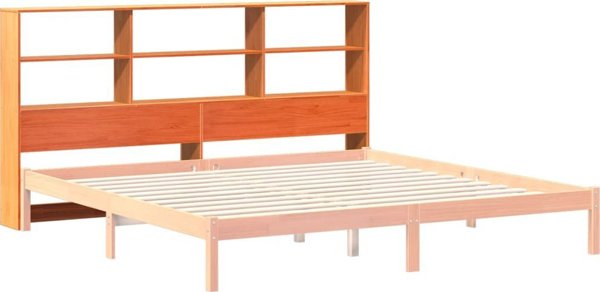 vidaXL Κεφαλάρι Κρεβατιού με Ράφια 180 cm Από Πεύκο