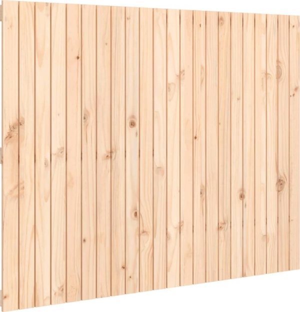 vidaXL Κεφαλάρι κρεβατιού, 140x3x110 εκ, μασίφ πεύκο