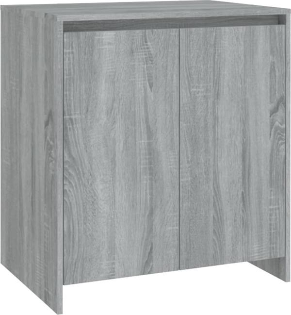 vidaXL Ντουλάπι Γκρι Sonoma Δρυς, 70x40x73,5 cm, Πλαστικοποιημένη Πίνακας