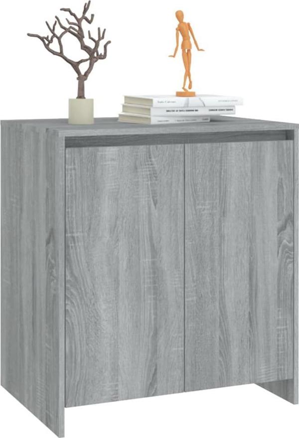 vidaXL Ντουλάπι Γκρι Sonoma Δρυς, 70x40x73,5 cm, Πλαστικοποιημένη Πίνακας