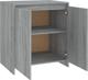 vidaXL Ντουλάπι Γκρι Sonoma Δρυς, 70x40x73,5 cm, Πλαστικοποιημένη Πίνακας