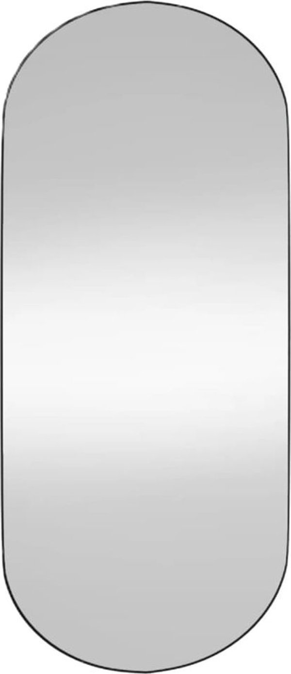 vidaXL Οβάλ Καθρέφτης Τοίχου 45x100 cm από Γυαλί
