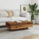 vidaXL vidaXL Stolik kawowy, stare drewno, 100x49,5x31 cm