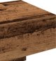 vidaXL vidaXL Stolik kawowy, stare drewno, 100x49,5x31 cm