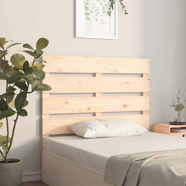 vidaXL Κεφαλάρι κρεβατιού, 100x3x80 cm, μασίφ πεύκο