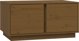 vidaXL Stolik kawowy miodowy braz 80x50x40 cm lite drewno sosnowe