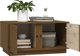 vidaXL Stolik kawowy miodowy braz 80x50x40 cm lite drewno sosnowe
