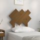 vidaXL Κεφαλάρι κρεβατιού, μελί καφέ, 72,5x3x81 cm, ξύλο πεύκου
