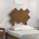 vidaXL Κεφαλάρι κρεβατιού, μελί καφέ, 72,5x3x81 cm, ξύλο πεύκου