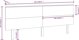 vidaXL Wezglowie lozka czarne 204x6x82,5 cm, lite drewno sosnowe