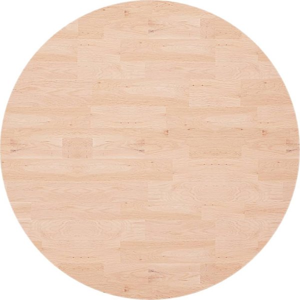 vidaXL Οβάλ Επιφάνεια Τραπεζιού, 90x1,5 εκ, Ακατέργαστο Δρύινο Ξύλο