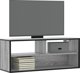 vidaXL Szafka pod telewizor, szary dab sonoma, 100x31x39,5 cm