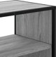 vidaXL Szafka pod telewizor, szary dab sonoma, 100x31x39,5 cm