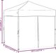 vidaXL Skladany namiot imprezowy ze scianami, czerwony, 2x2 m