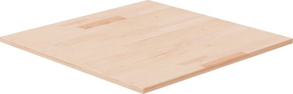 vidaXL τετράγωνη επιφάνεια τραπεζιού, 60x60x1,5 cm, φυσικό ξύλο δρυός