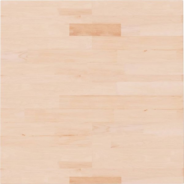vidaXL τετράγωνη επιφάνεια τραπεζιού, 60x60x1,5 cm, φυσικό ξύλο δρυός