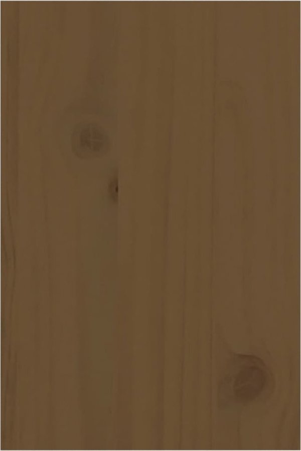 vidaXL Βάση για οθόνη, μελί καφέ, 81x20x30 εκ, από συμπαγές πεύκο
