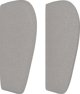vidaXL Αντάμ Ζαγκόουκερ, ανοιχτό γκρι, 163x23x78/88 εκ., ύφασμα