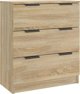 vidaXL Szafka, Σονόμα Δρυς, 60x30x70 εκ., Ξυλώδες Υλικό
