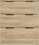 vidaXL Szafka, Σονόμα Δρυς, 60x30x70 εκ., Ξυλώδες Υλικό