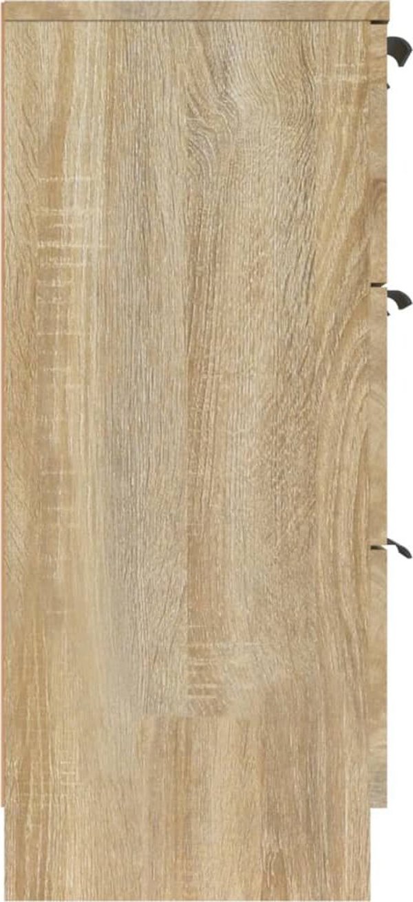vidaXL Szafka, Σονόμα Δρυς, 60x30x70 εκ., Ξυλώδες Υλικό