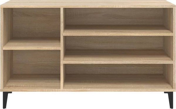 vidaXL Szafka na buty, δρυς Σομόνα, 102x36x60 εκ.