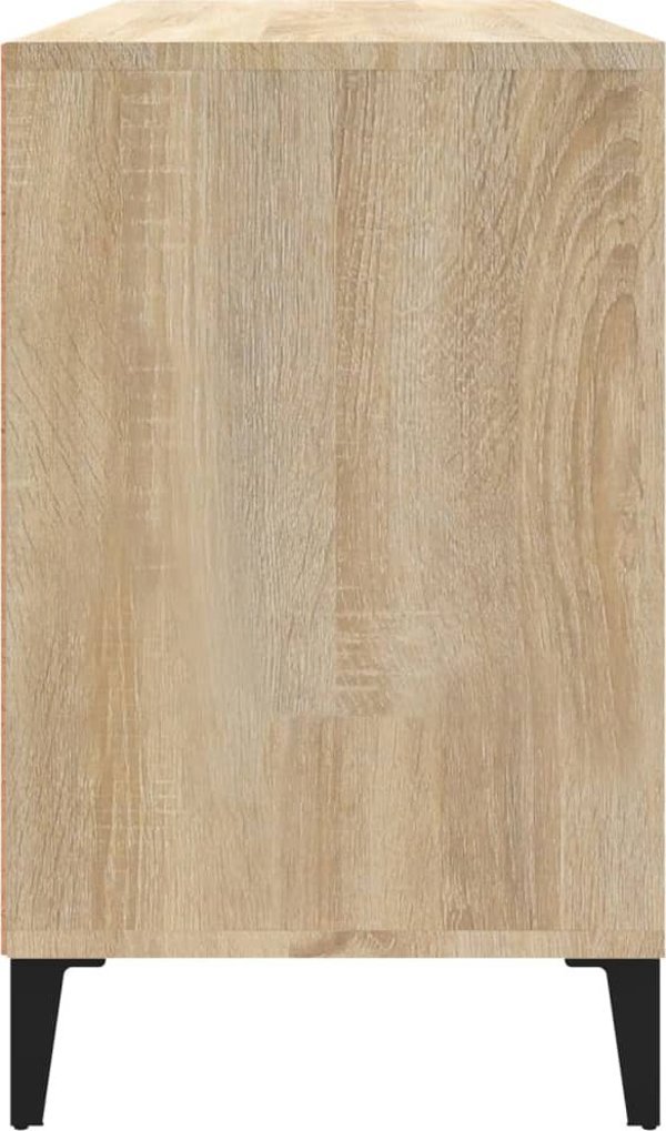 vidaXL Szafka na buty, δρυς Σομόνα, 102x36x60 εκ.