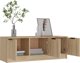 vidaXL Έπιπλο τηλεόρασης Sonoma Δρυς, 102x35x36,5 εκ.
