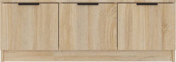 vidaXL Έπιπλο τηλεόρασης Sonoma Δρυς, 102x35x36,5 εκ.