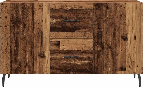 vidaXL Komoda, stare drewno, 100x36x60 cm, material drewnopochodny