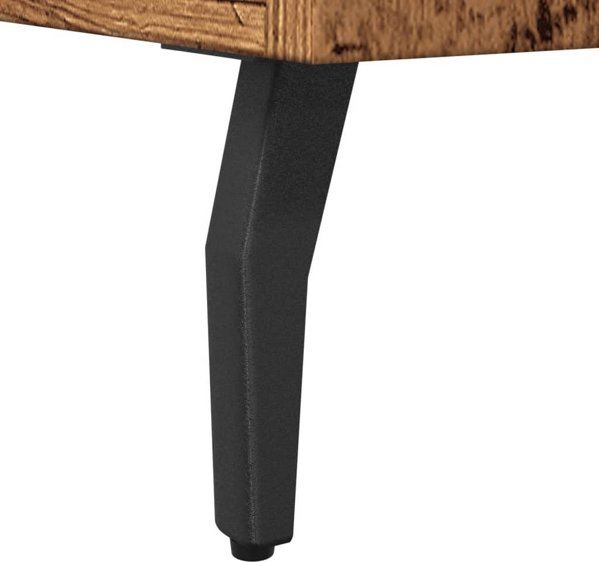 vidaXL Komoda, stare drewno, 100x36x60 cm, material drewnopochodny